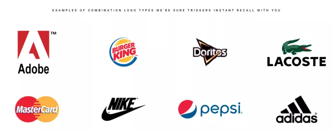 combination logo types