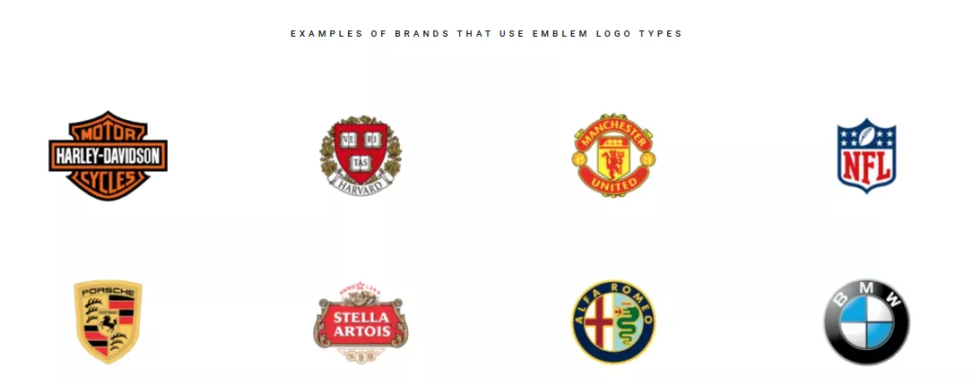 emblem logo types